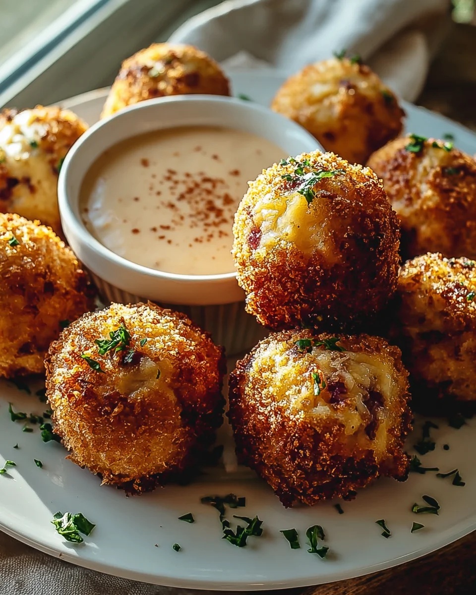 Reuben Balls mit würziger Thousand Island Sauce