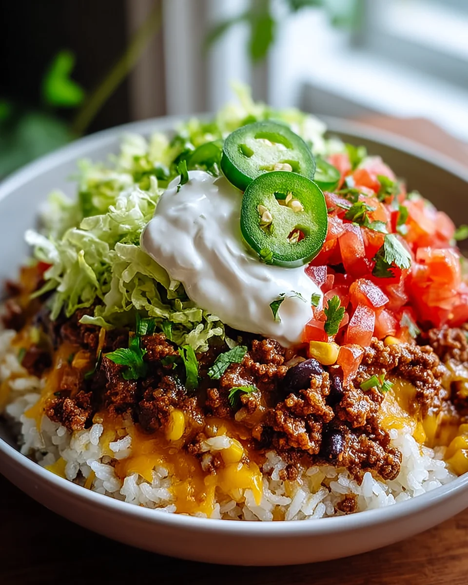 Leckere Taco Rice Bowl: Schnelles Rezept für jeden Tag!