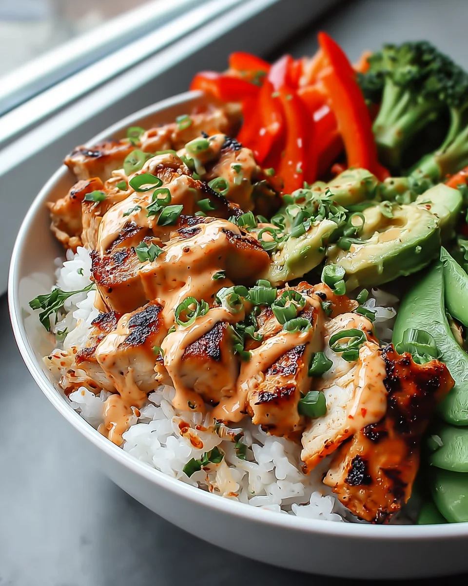 Würzige Bang Bang Chicken Bowl: Einfach zubereiten & genießen!