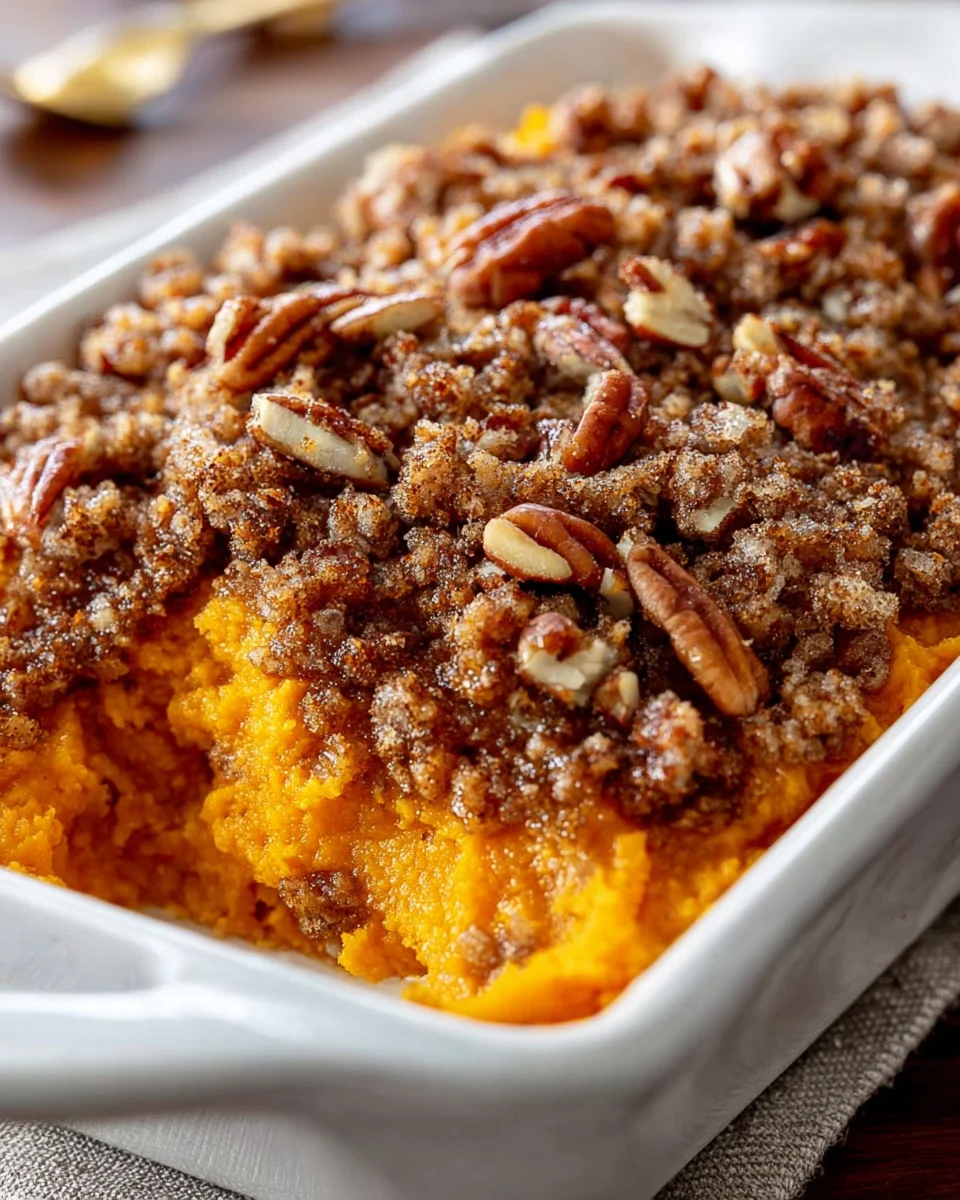 Verführerische Süßkartoffelauflauf Rezept für deinen Genuss!