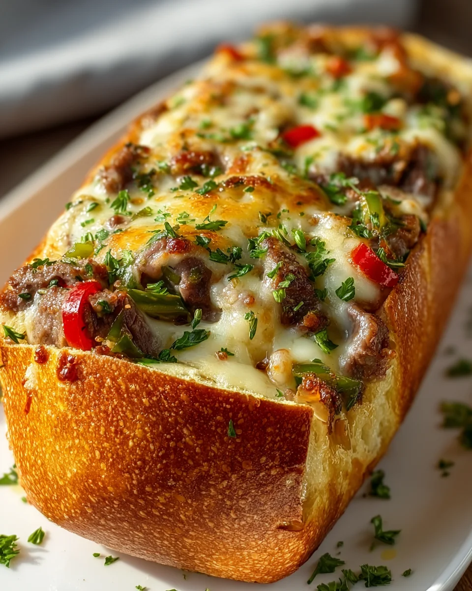 Das beste Philly Cheesesteak Knoblauchbrot-Rezept – jetzt probieren!
