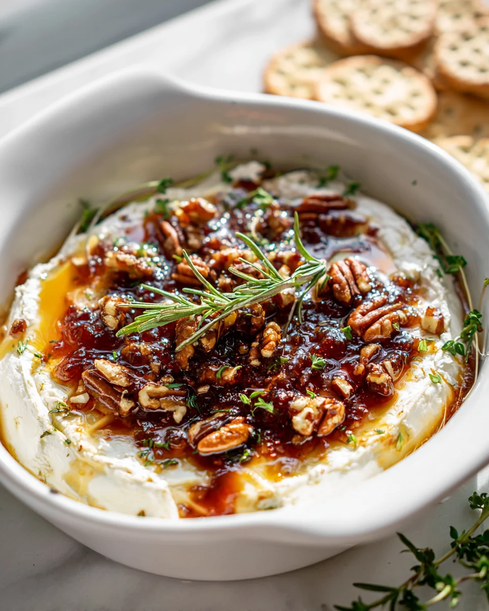 Geniale Ziegenkäse Vorspeise: Feigenmarmelade & Pekannüsse