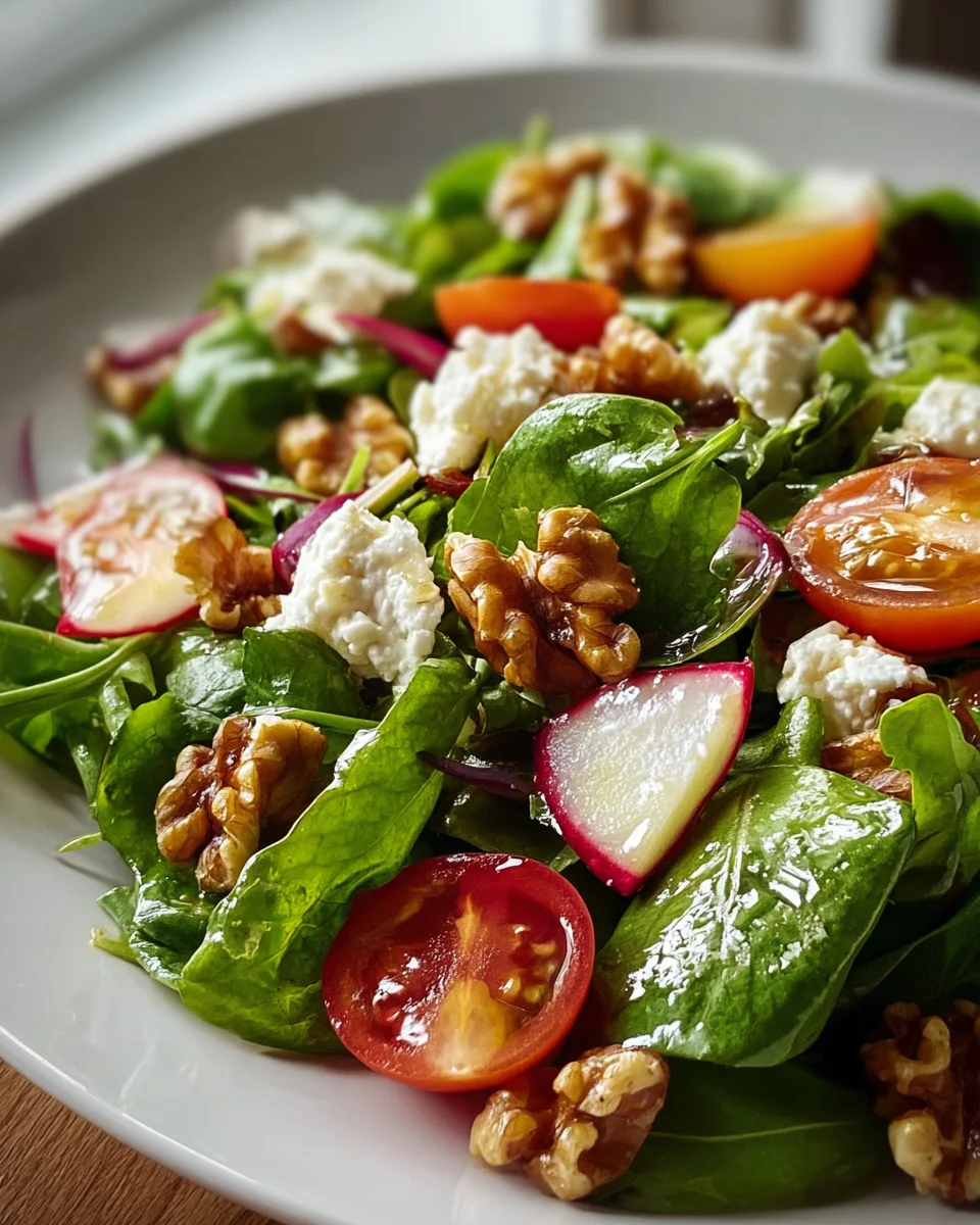 Feldsalat mit Walnüssen & Feta: Das unwiderstehliche Rezept
