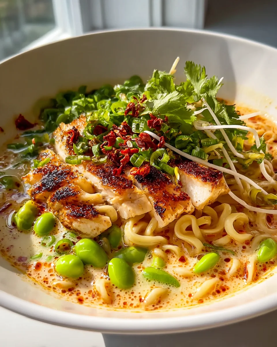 Creamy Marry Me Chicken Ramen