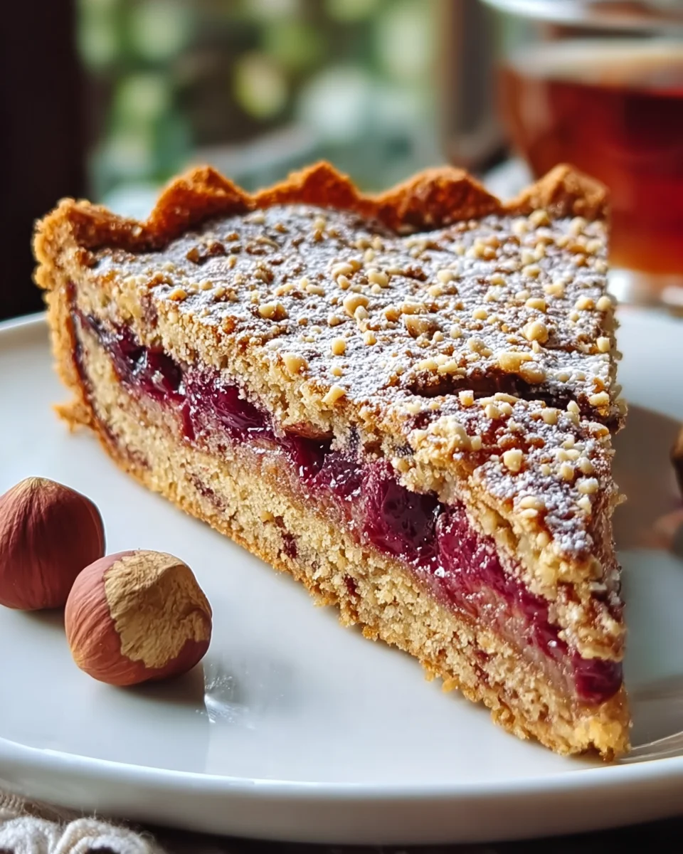 Nussiger Zimtkuchen mit Pflaumenfüllung: Dein Herbstgenuss!