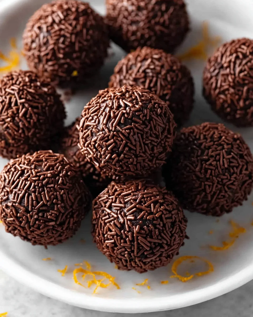 Saftige Orange-Schokoladen-Weihnachtstrüffel Rezept