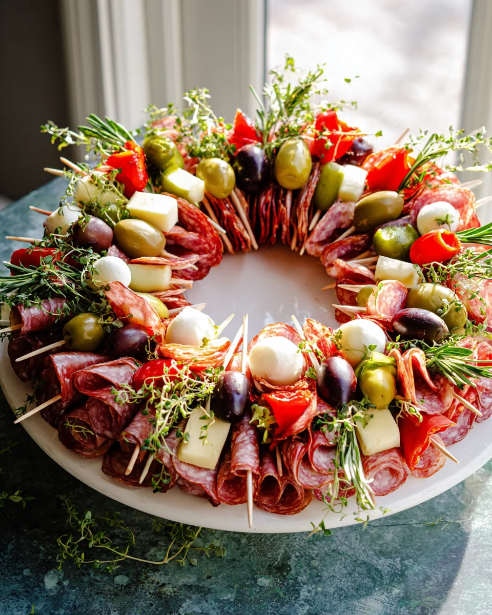 Party-Hit: Charcuterie Wreath mit Rindfleisch-Highlights