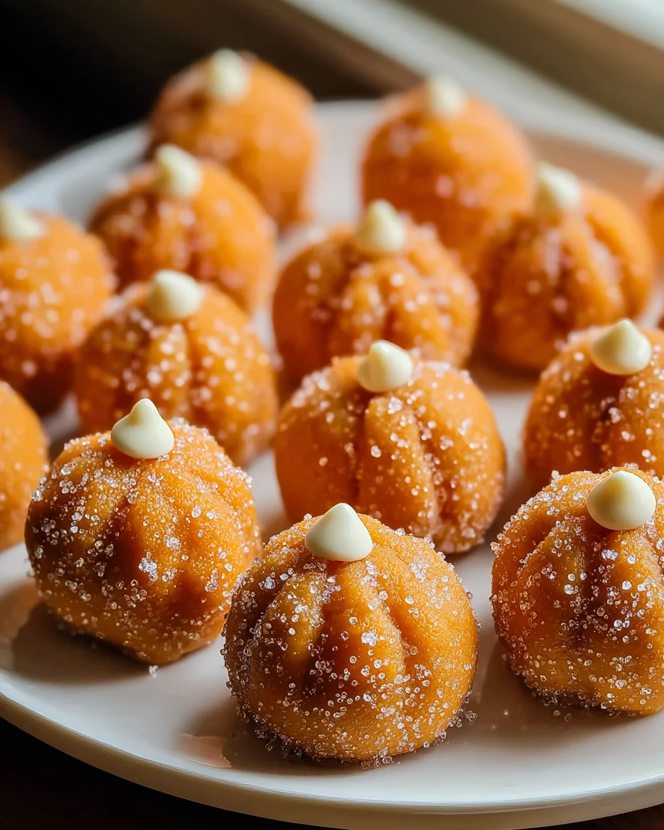 Pumpkin Cheesecake Truffles: Köstliche Kürbispralinen genießen!