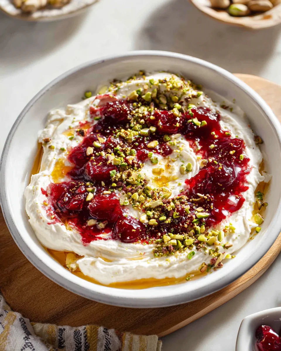 Cranberry Whipped Feta Dip: Süß-salzige Party-Creme!