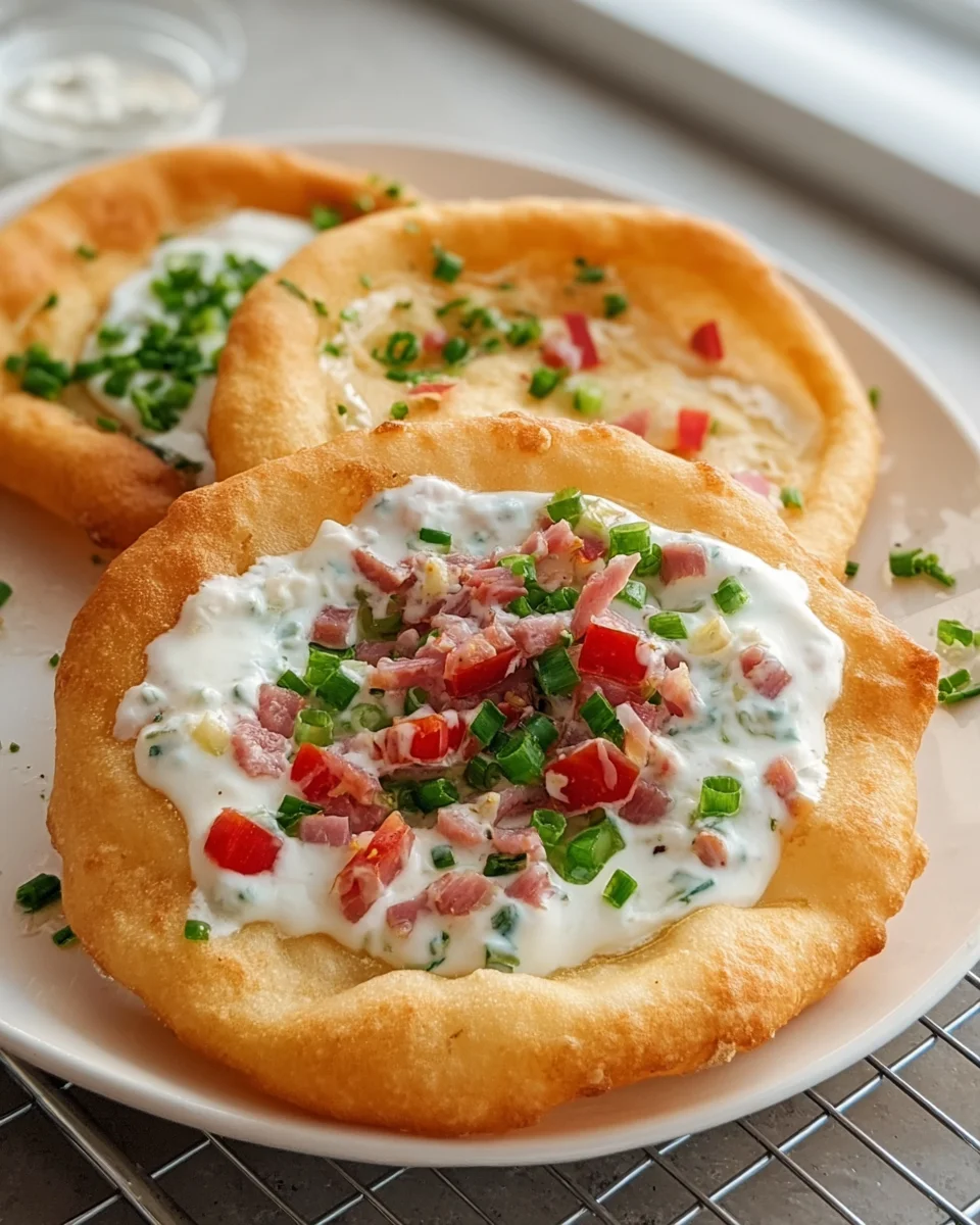 Langos Heissluftfritteuse: Perfekt knusprig & einfach selbstgemacht.