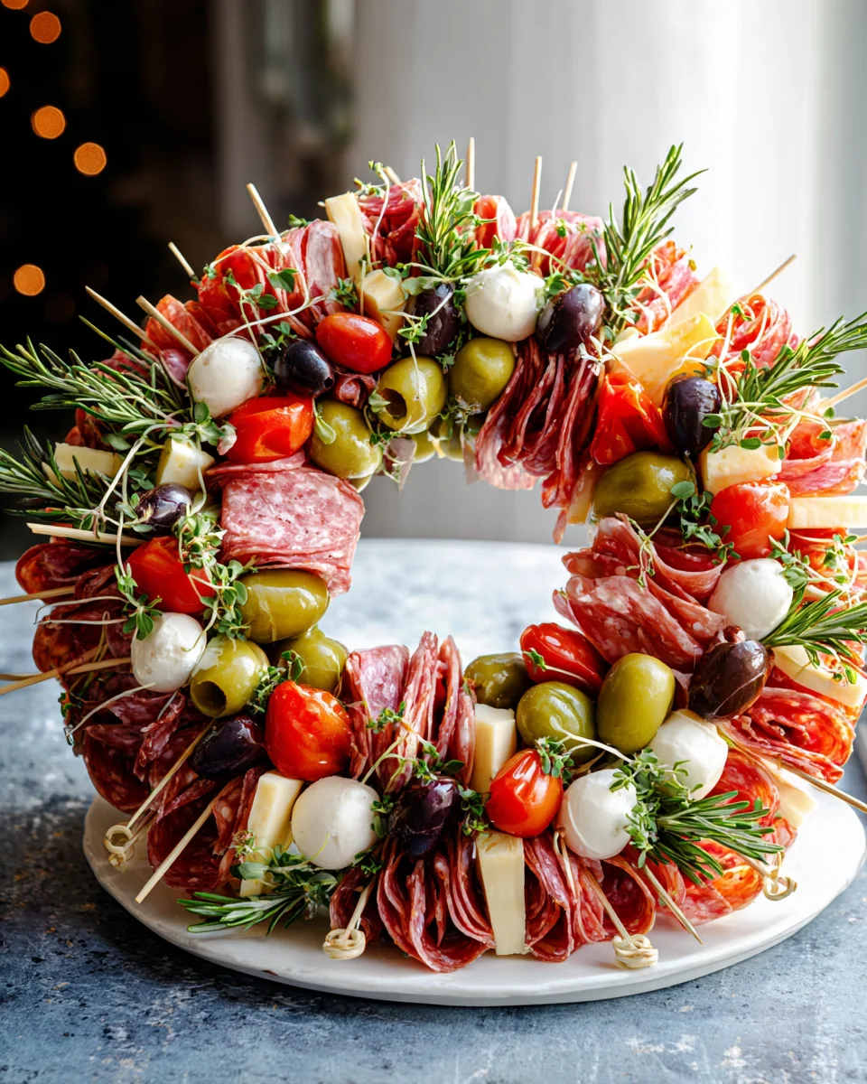 Party-Hit: Charcuterie Wreath mit Rindfleisch-Highlights