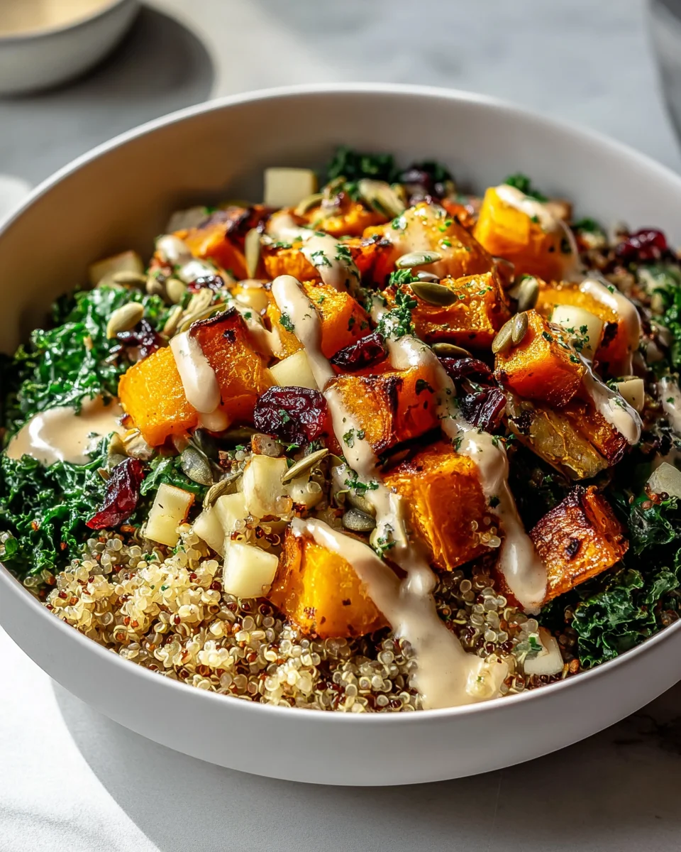 Autumn Glow Quinoa Bowls: Herbstlich, nahrhaft & köstlich!