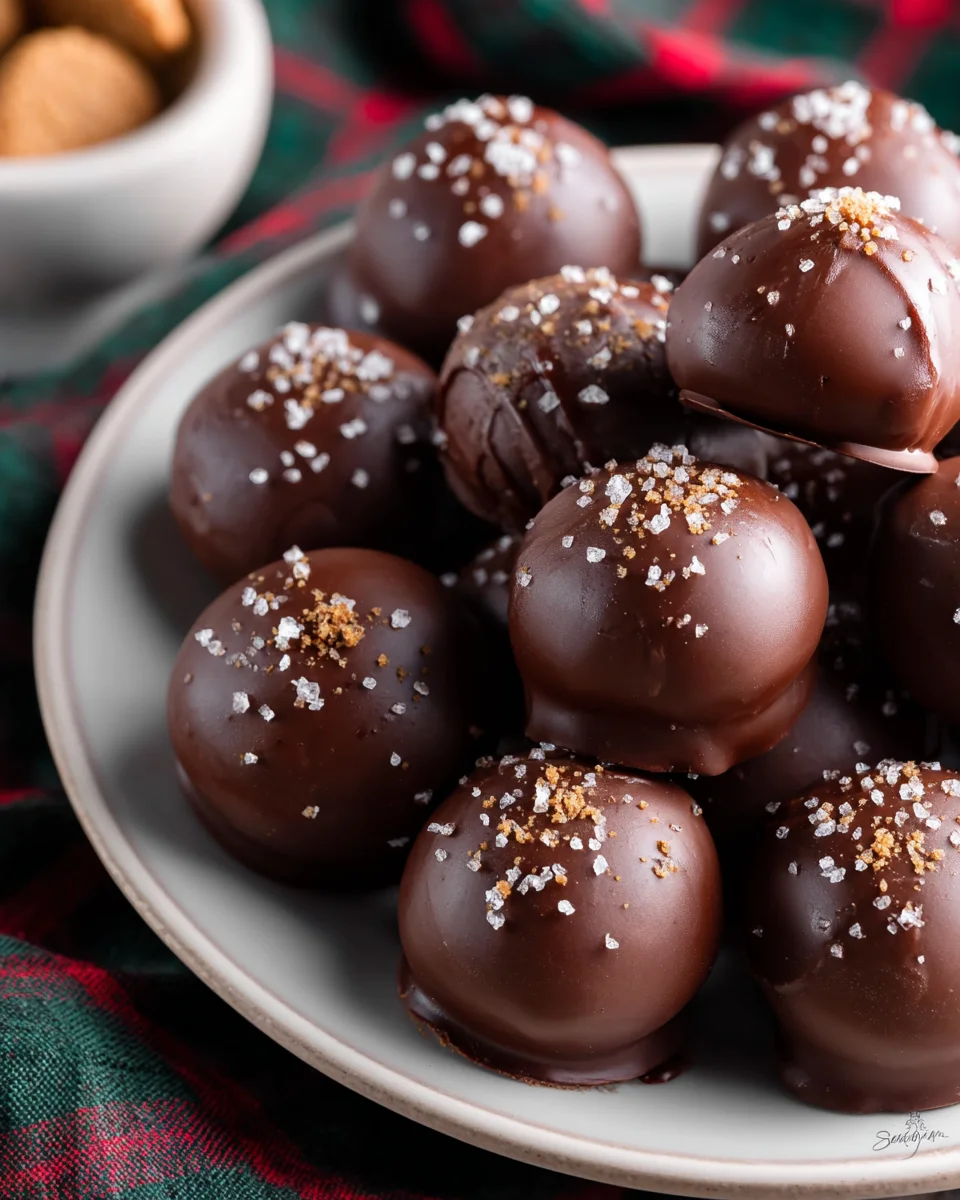 Leckere Spekulatius Kugeln Pralinen für Weihnachten genießen!