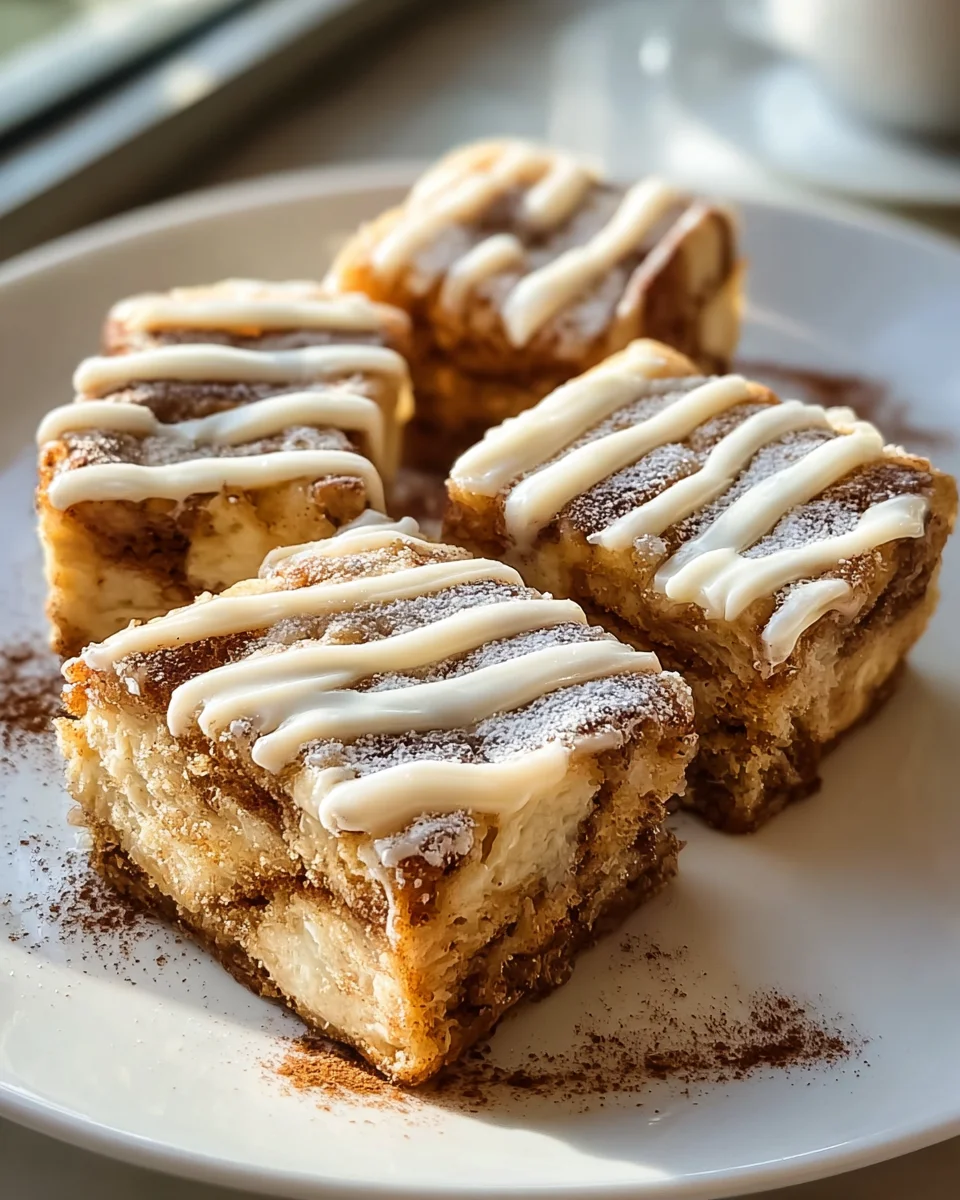 Zimt-Rollen Bliss Bars Rezept – Köstlicher Dessertgenuss!