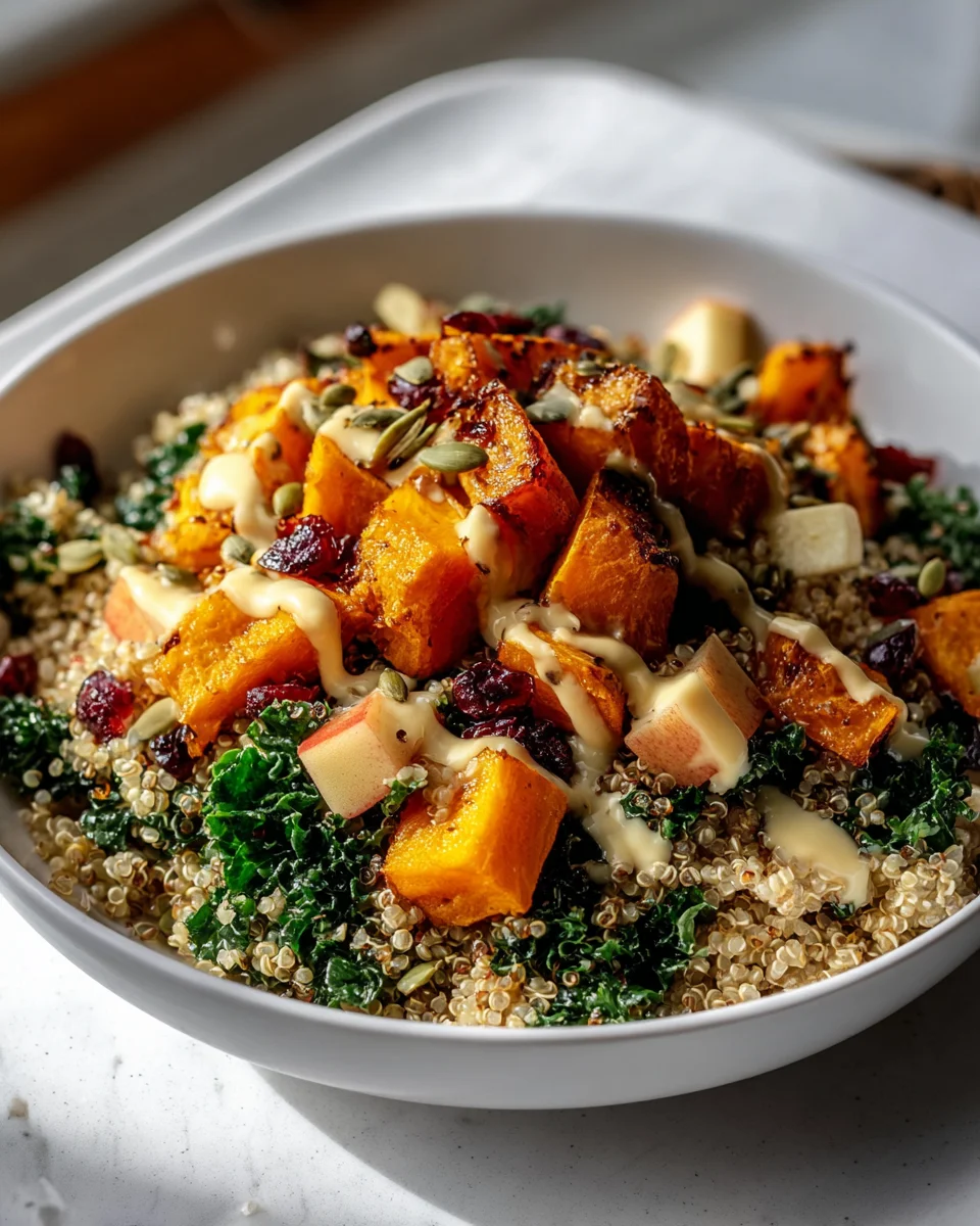 Autumn Glow Quinoa Bowls: Herbstlich, nahrhaft & köstlich!