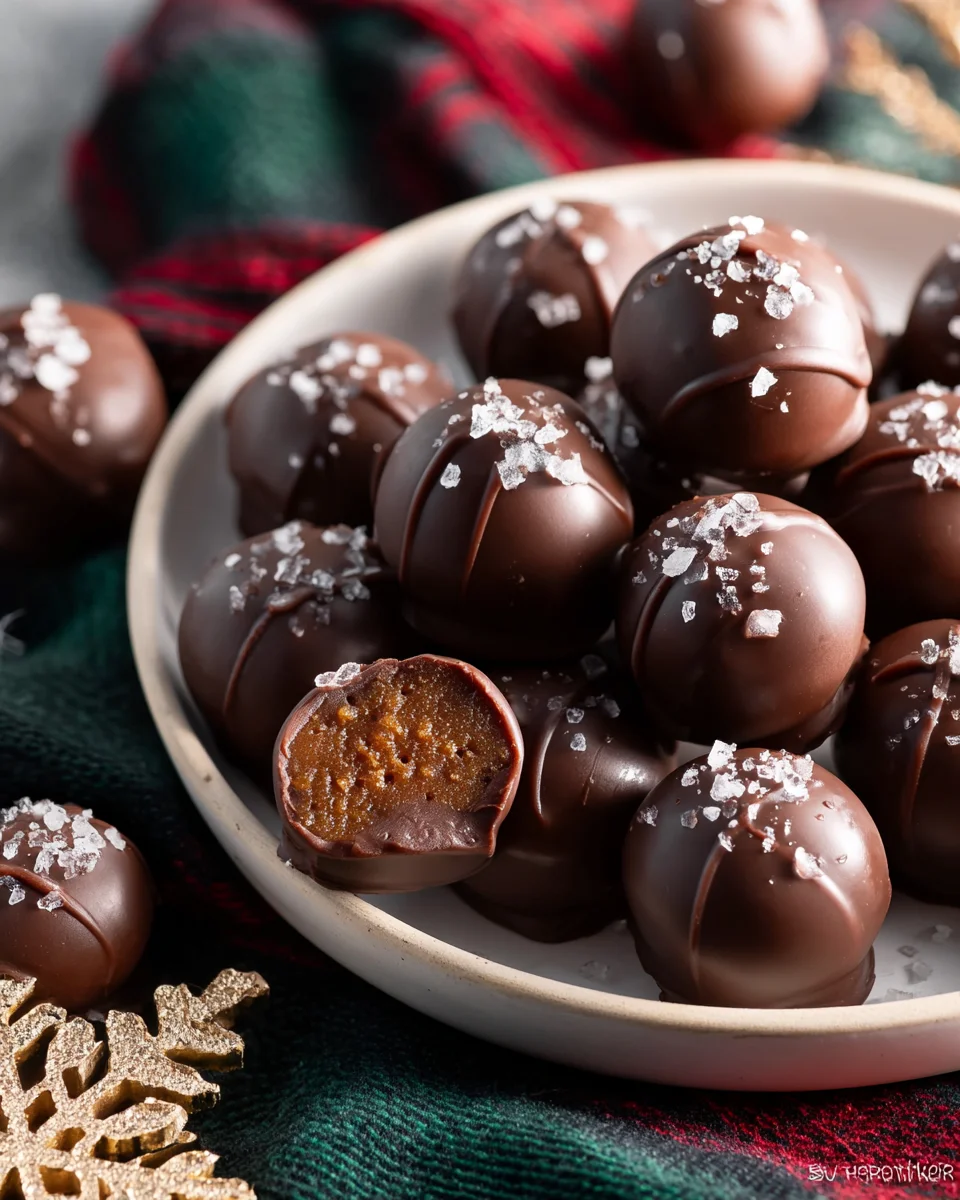 Leckere Spekulatius Kugeln Pralinen für Weihnachten genießen!