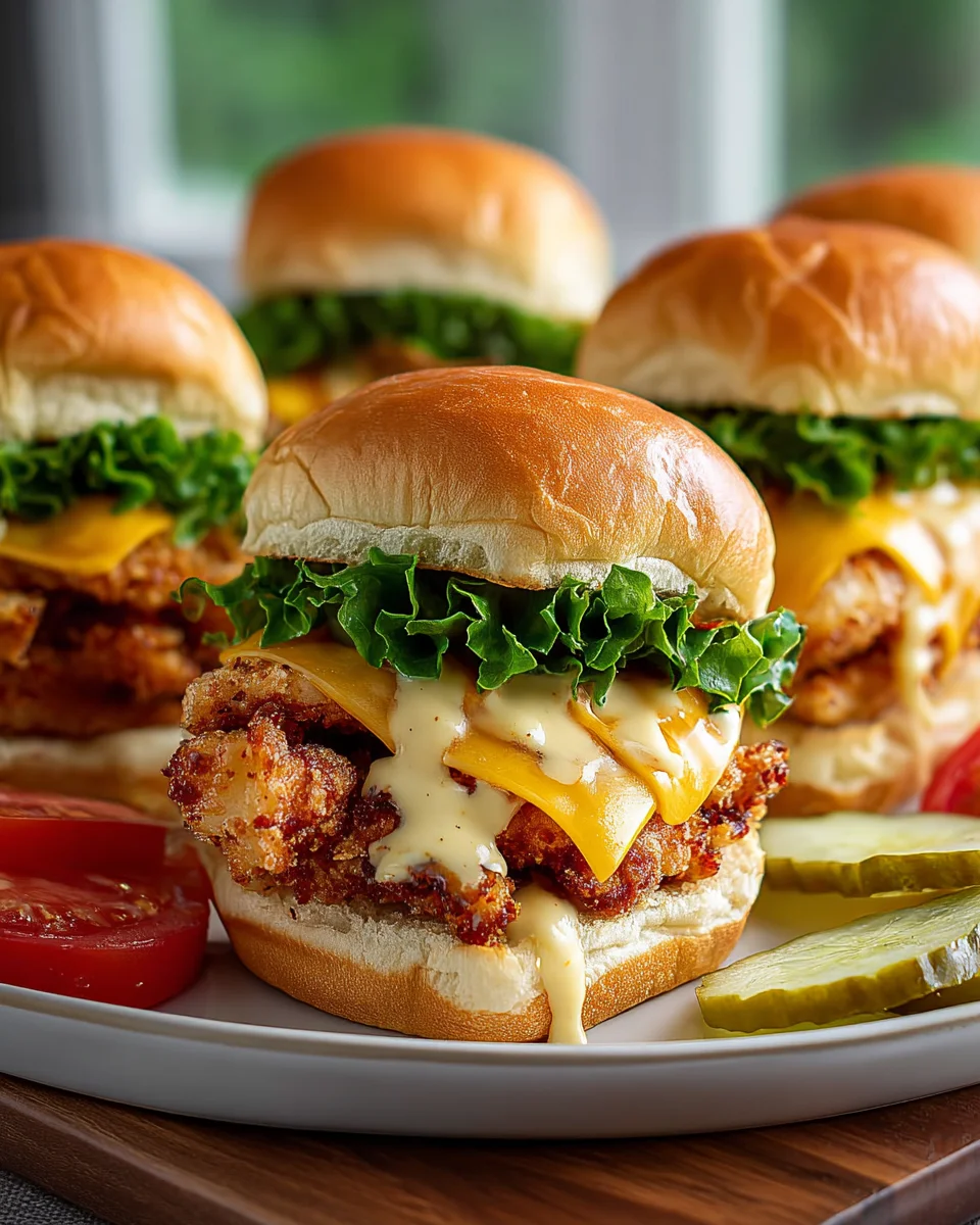 Honig-Senf Hähnchen Sliders: Dein ultimatives Rezept!