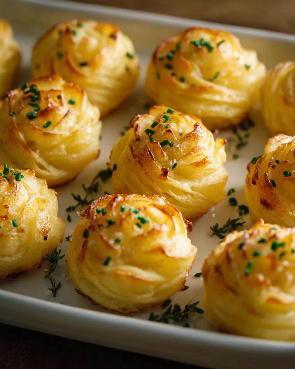 Duchess Potatoes: Die eleganteste Art, Kartoffeln zu genießen.