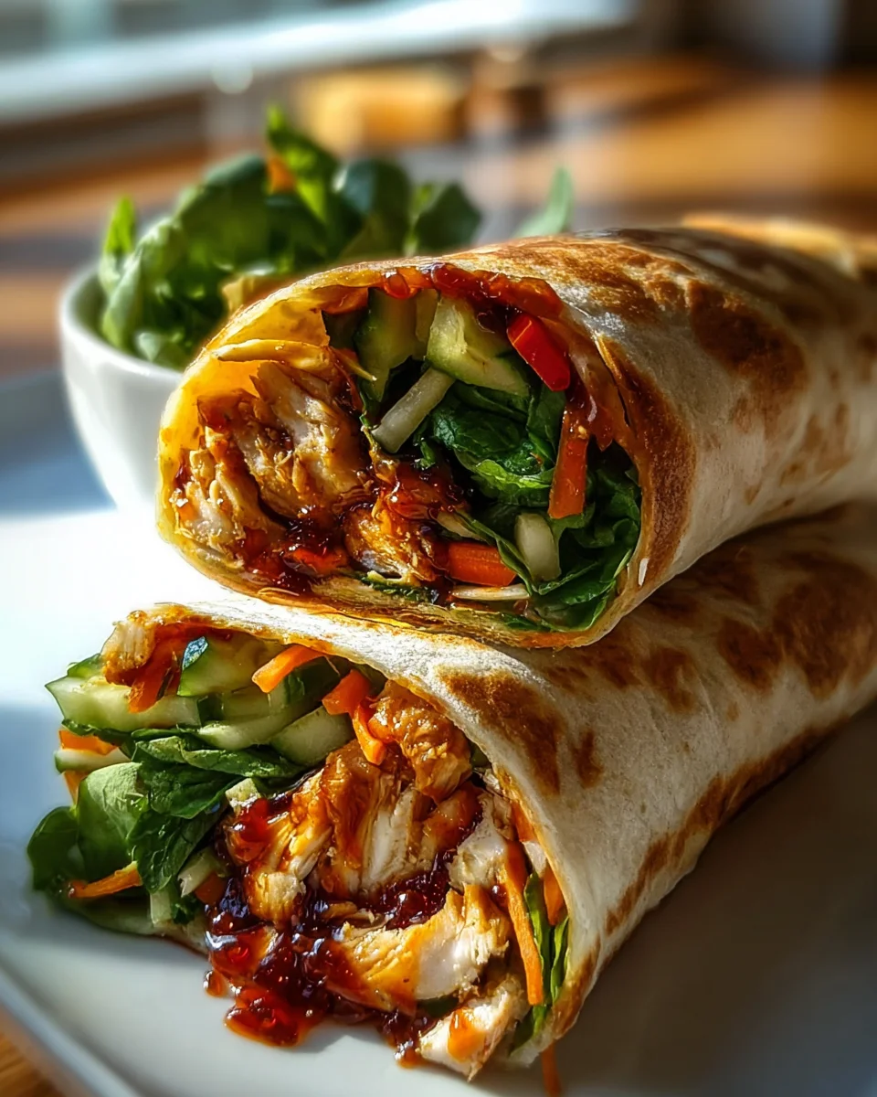 Sweet Chili Chicken Wraps: Dein schnelles Lieblingsrezept