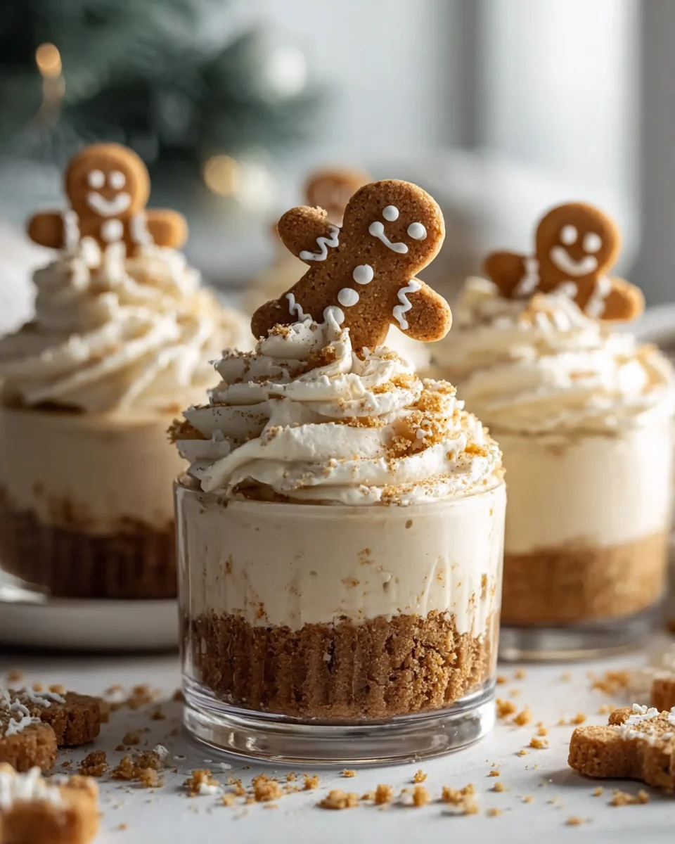 No Bake Gin-Extrakt Lebkuchen Cheesecake Cups – Lecker!