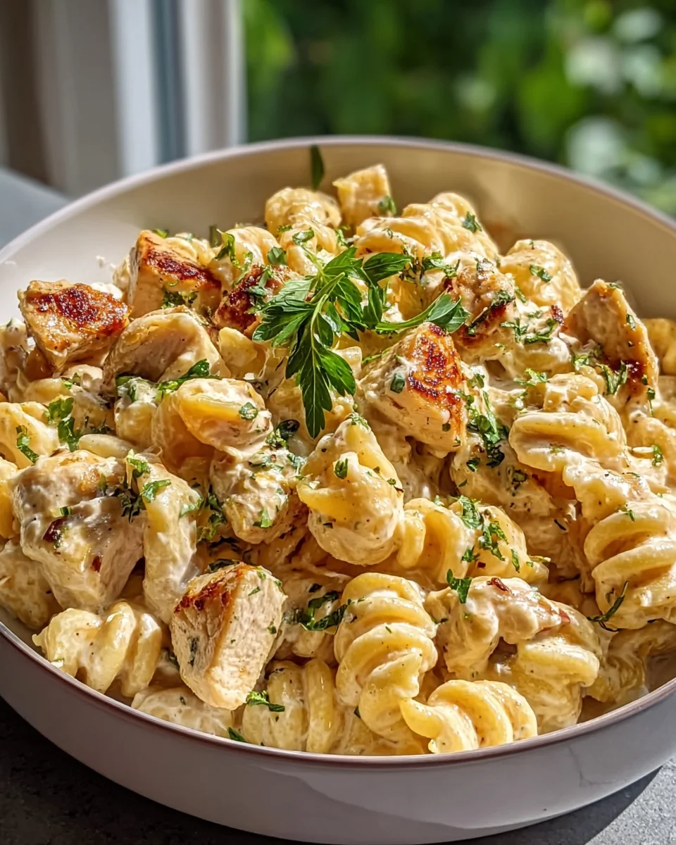 Creamy Chicken Feta Pasta – Das ultimative Rezept für Feinschmecker!