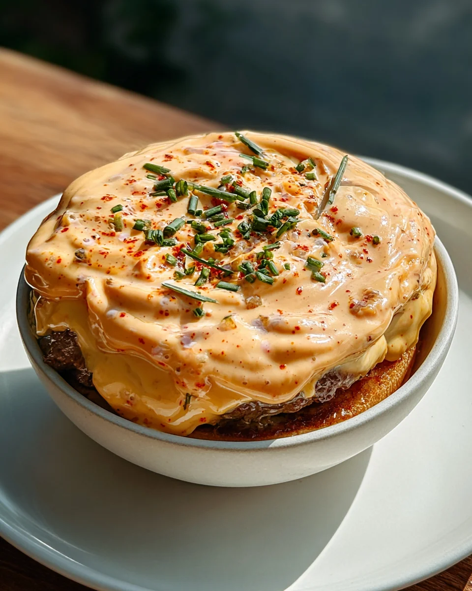 Unwiderstehliches Smash Burger Sauce Rezept für Geschmacksliebhaber