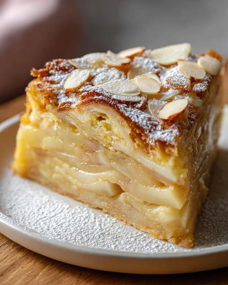 Französisches unsichtbares Apfelkuchen-Rezept – einfach lecker!