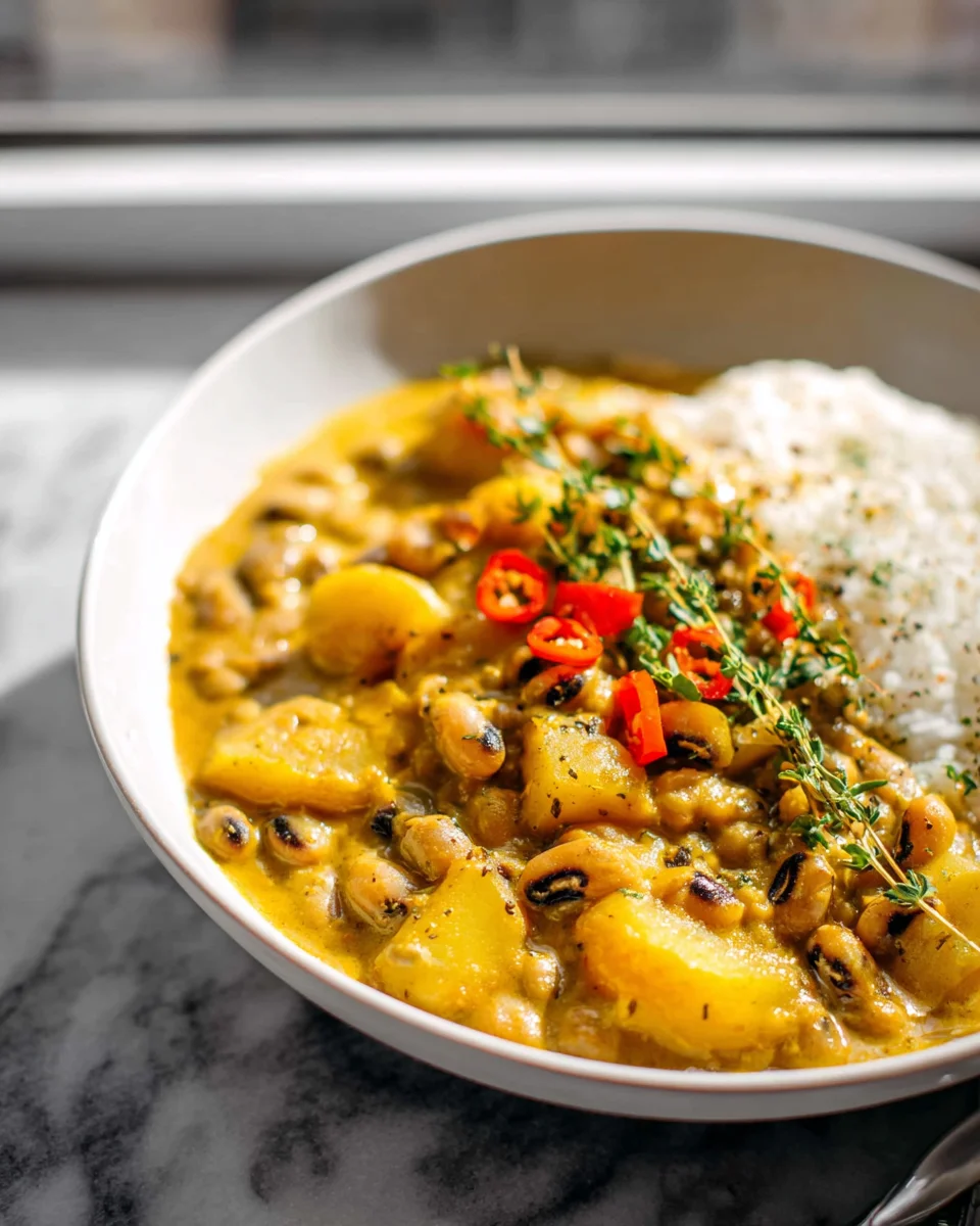 Jamaican Black Eyed Pea Curry – Aromatisch und vegan genießen!