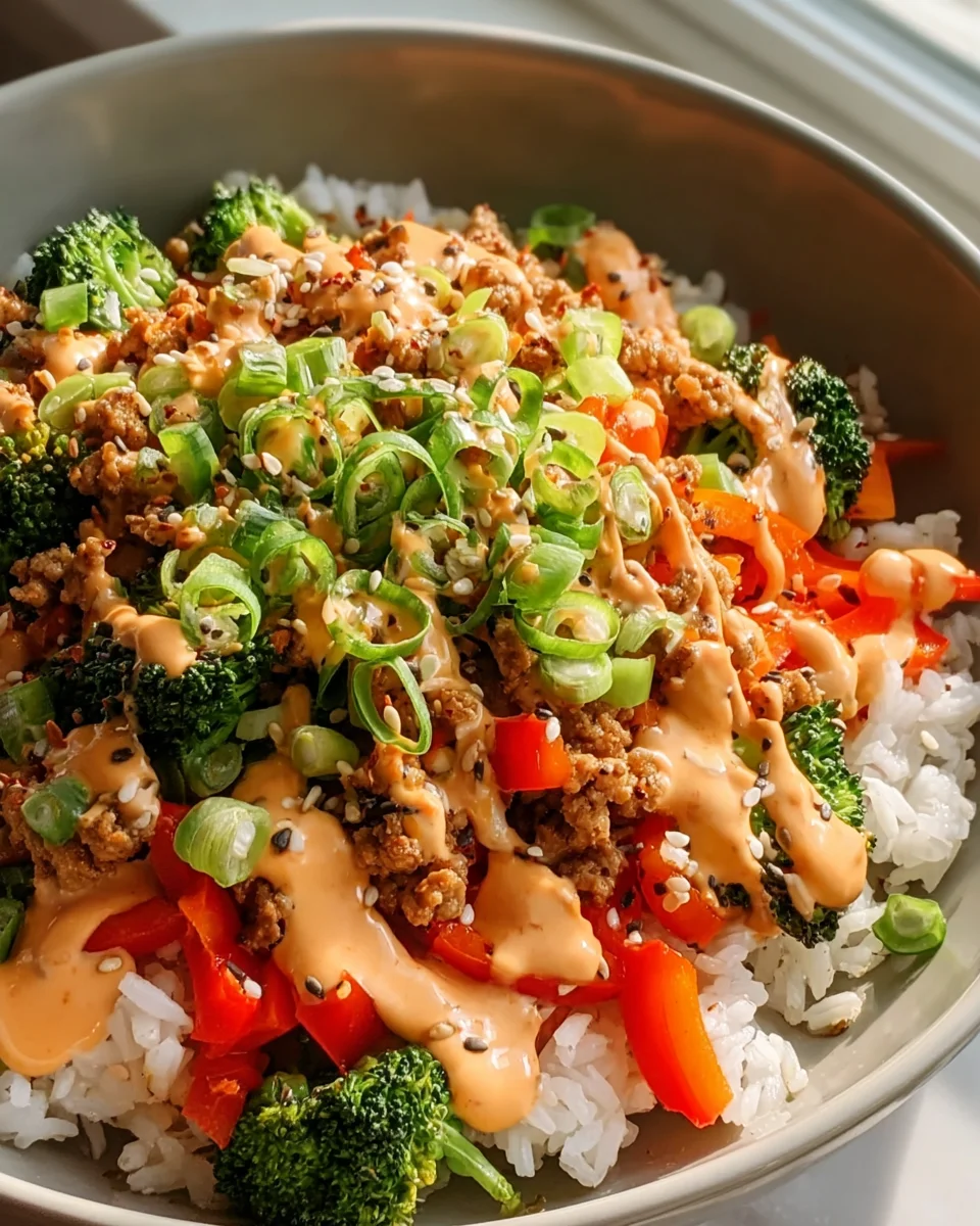 Bang Bang Truthahn-Reisbowls: Schnelles Rezept für Genießer