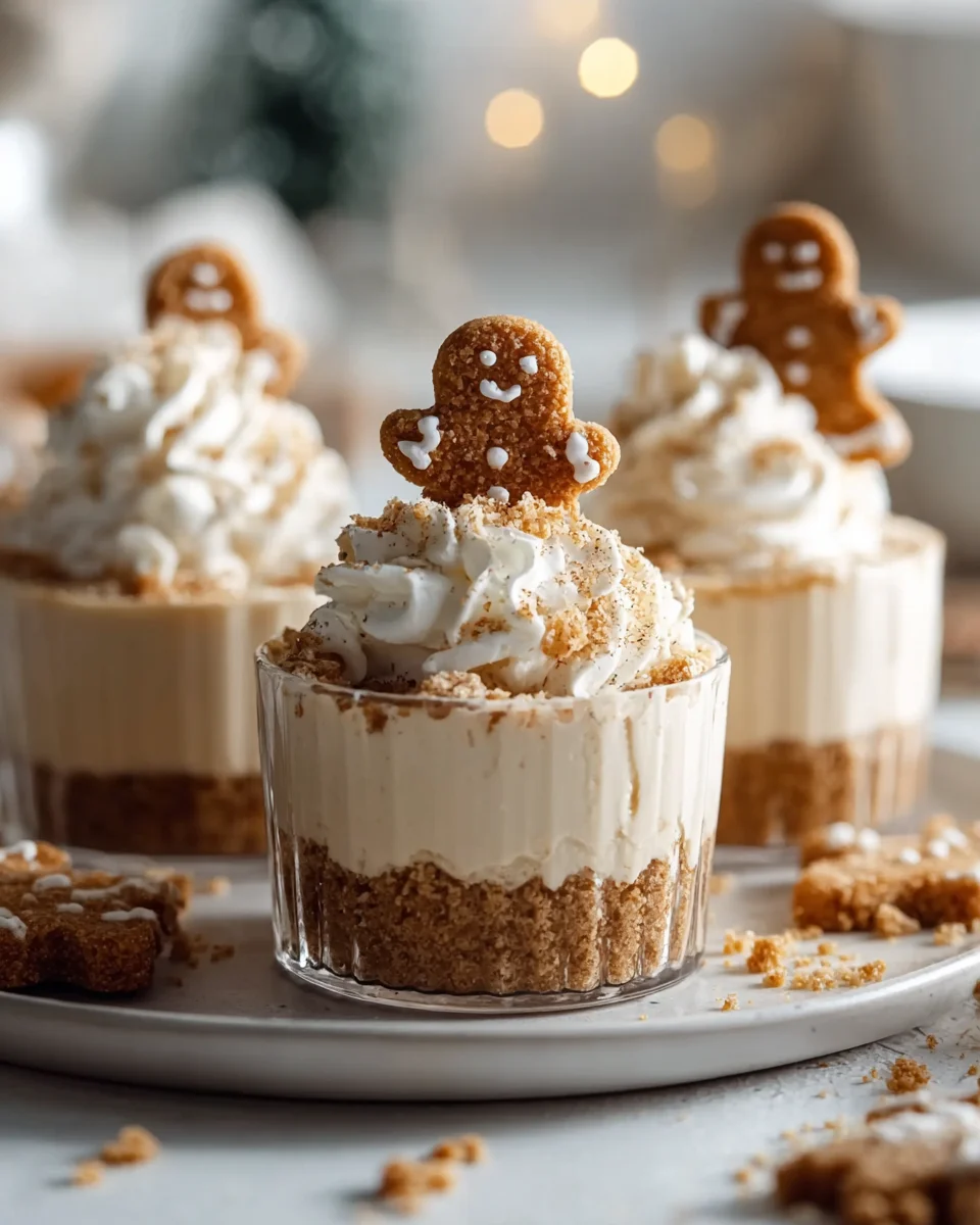 No Bake Gin-Extrakt Lebkuchen Cheesecake Cups – Lecker!