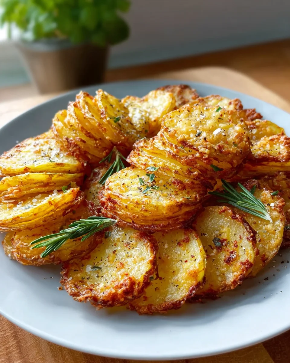 Knusprige Air Fryer Kartoffelscheiben: Unwiderstehlich lecker