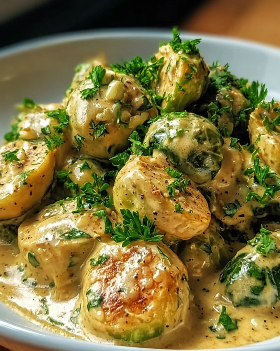 Rosenkohl in Frischkäse-Senfsauce – Ein köstliches Rezept!