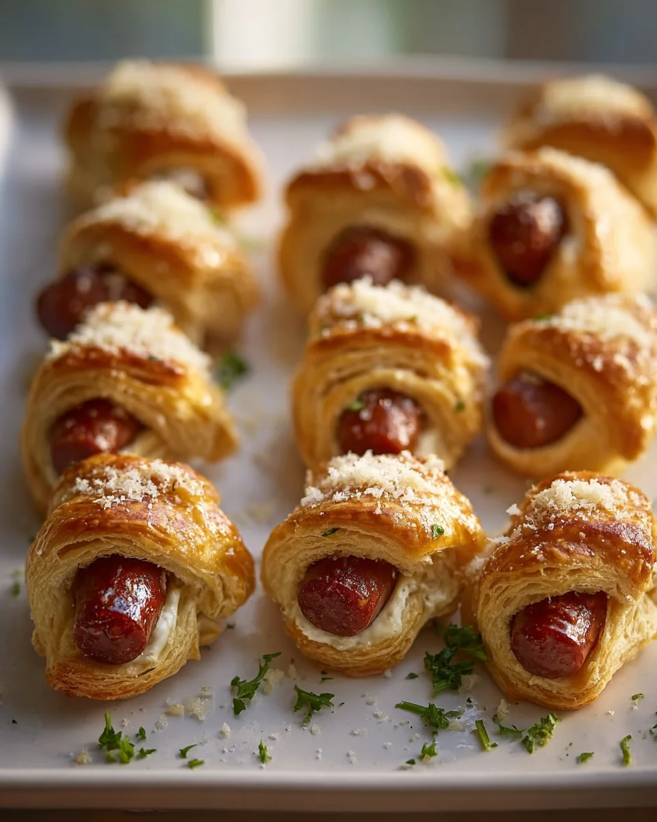 Wuerstchen Im Schlafrock: Einfach, knusprig & lecker!