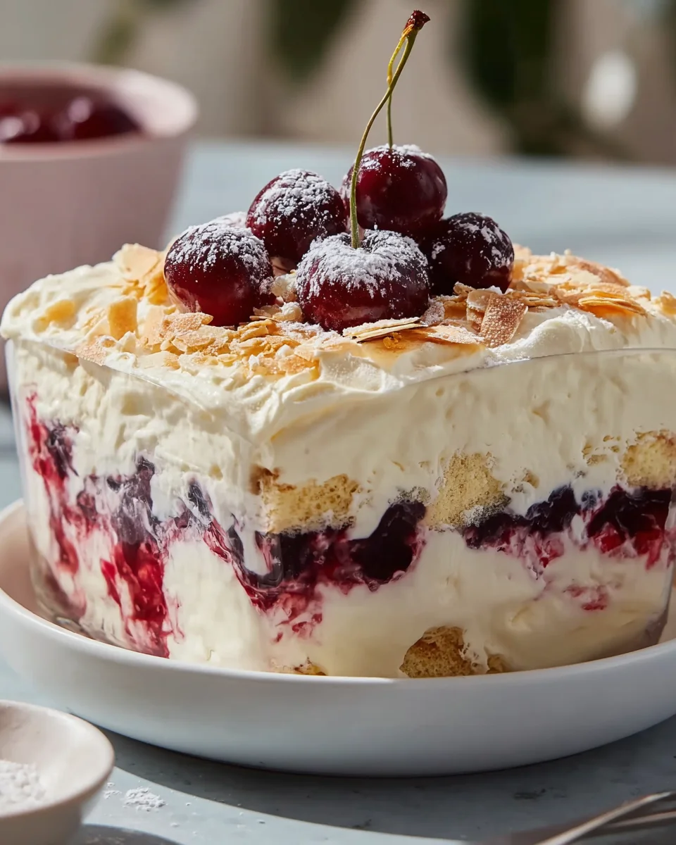 Engelscreme Dessert: Himmlisch leicht mit Kirschextrakten