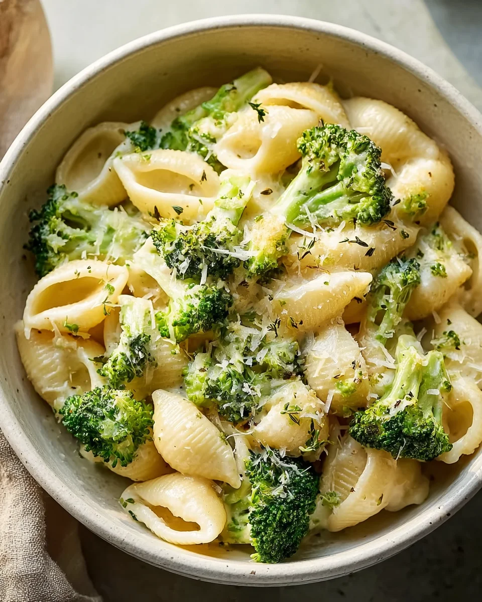 Leckere Brokkoli Nudeln in cremiger Sahnesauce Rezept