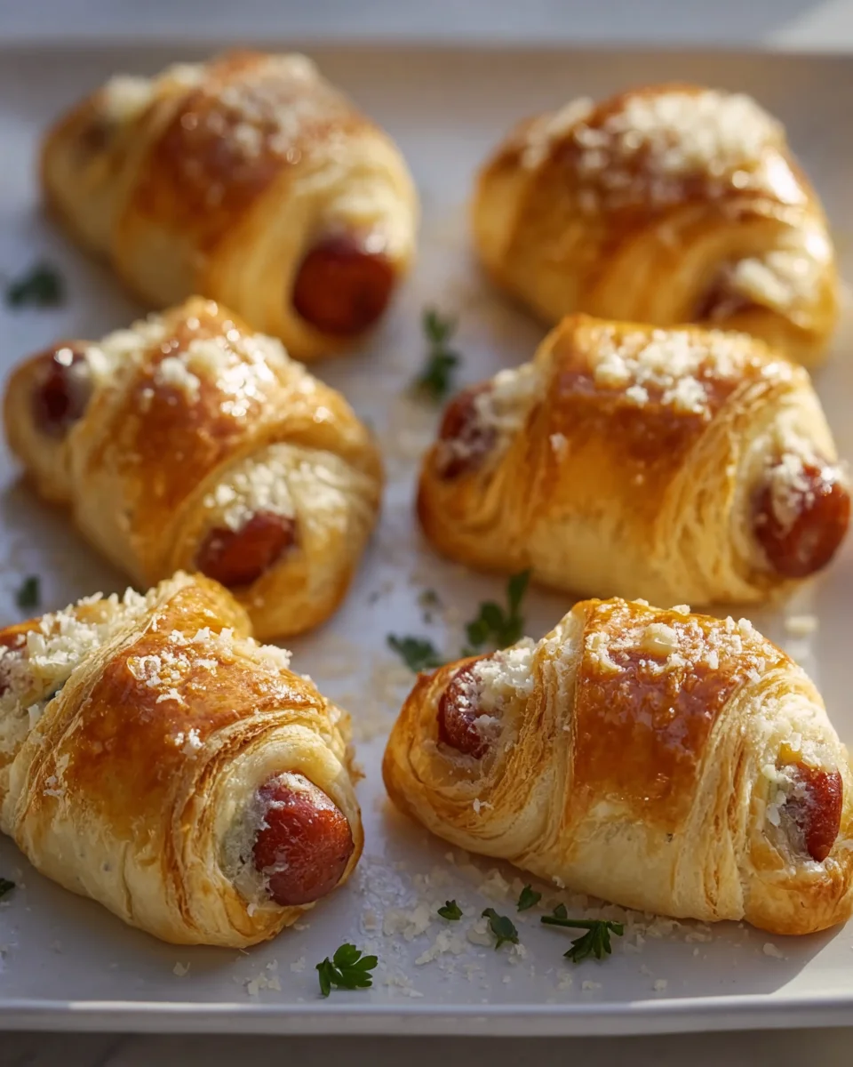 Wuerstchen Im Schlafrock: Einfach, knusprig & lecker!