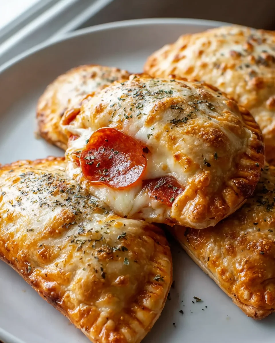Leckere Cheesy Pizza Pockets – Einfaches Rezept zum Nachmachen!