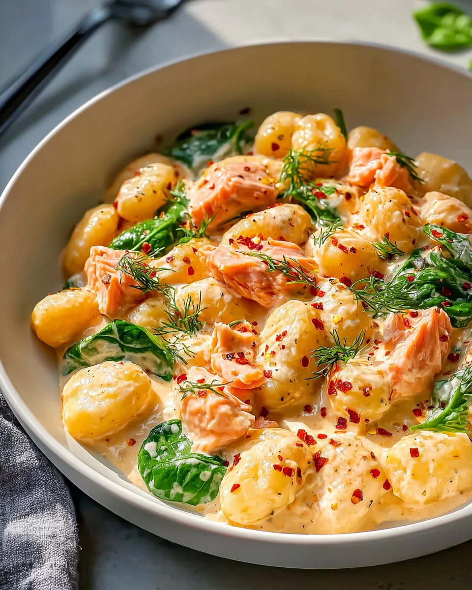 Saftige Räucherlachs Gnocchi – Ein Genuss für Feinschmecker!