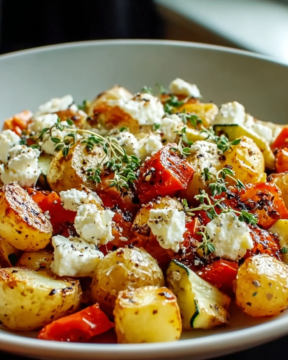 Unglaubliches Feta Kartoffeln Ofengemüse Rezept für Genießer