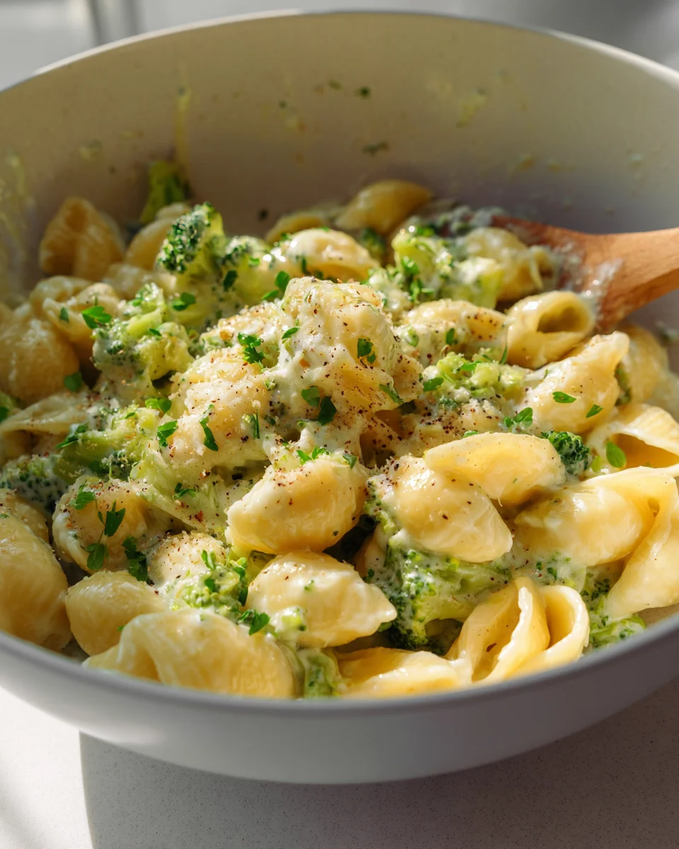 Gesundes One Pot Broccoli Mac and Cheese Rezept für Genießer