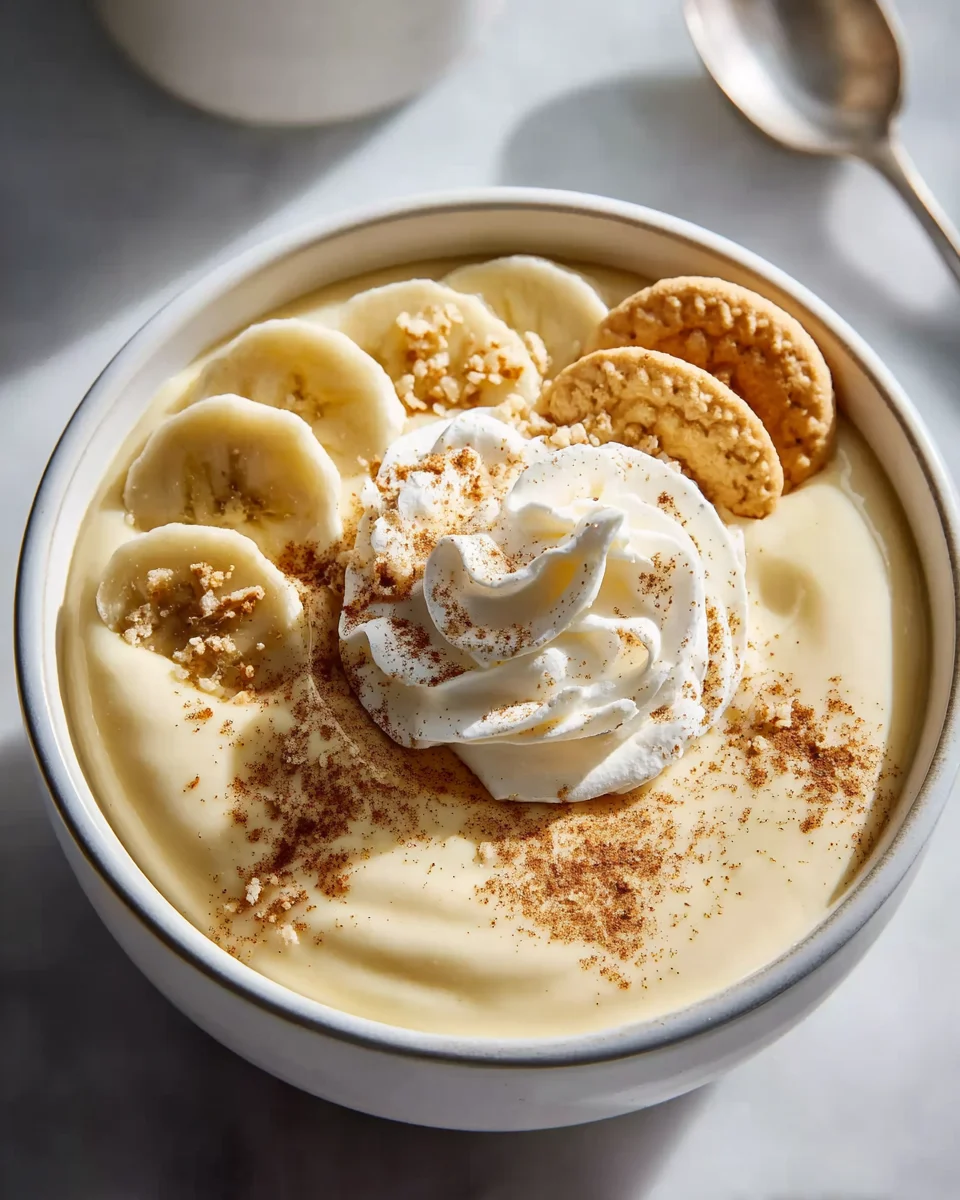 Gesunder Hüttenkäse-Bananenpudding – Einfach & Lecker