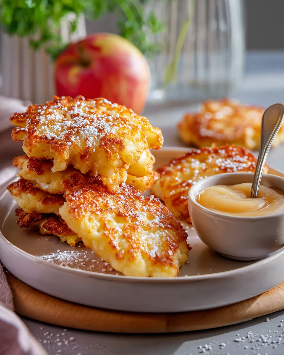 Milchreispuffer mit Apfel – Einfaches Rezept für Leckere Puffer