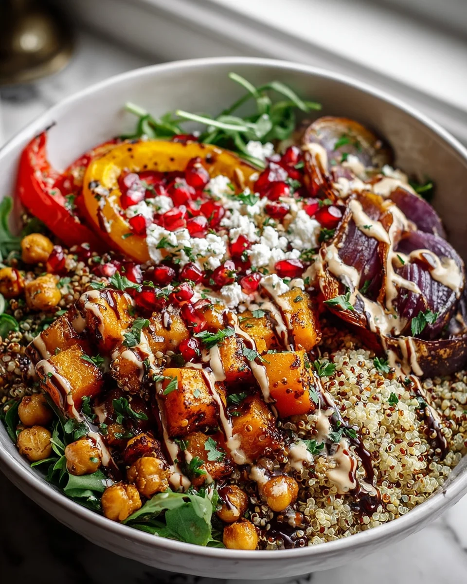 Winter Mediterranean Quinoa Bowl: Gesund & Herzhafter Genuss!