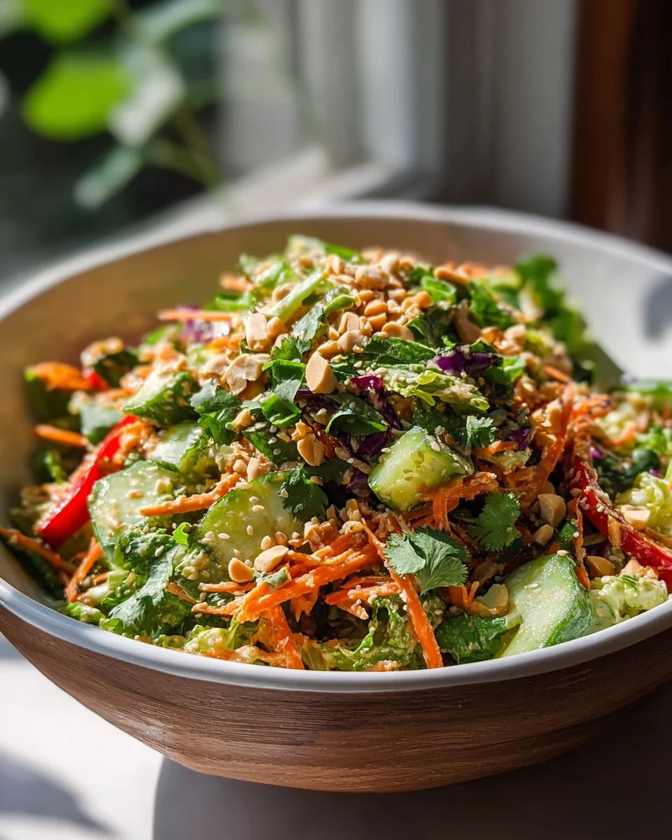Erdnuss Knusper Salat – Ultimatives Rezept für deine Sinne