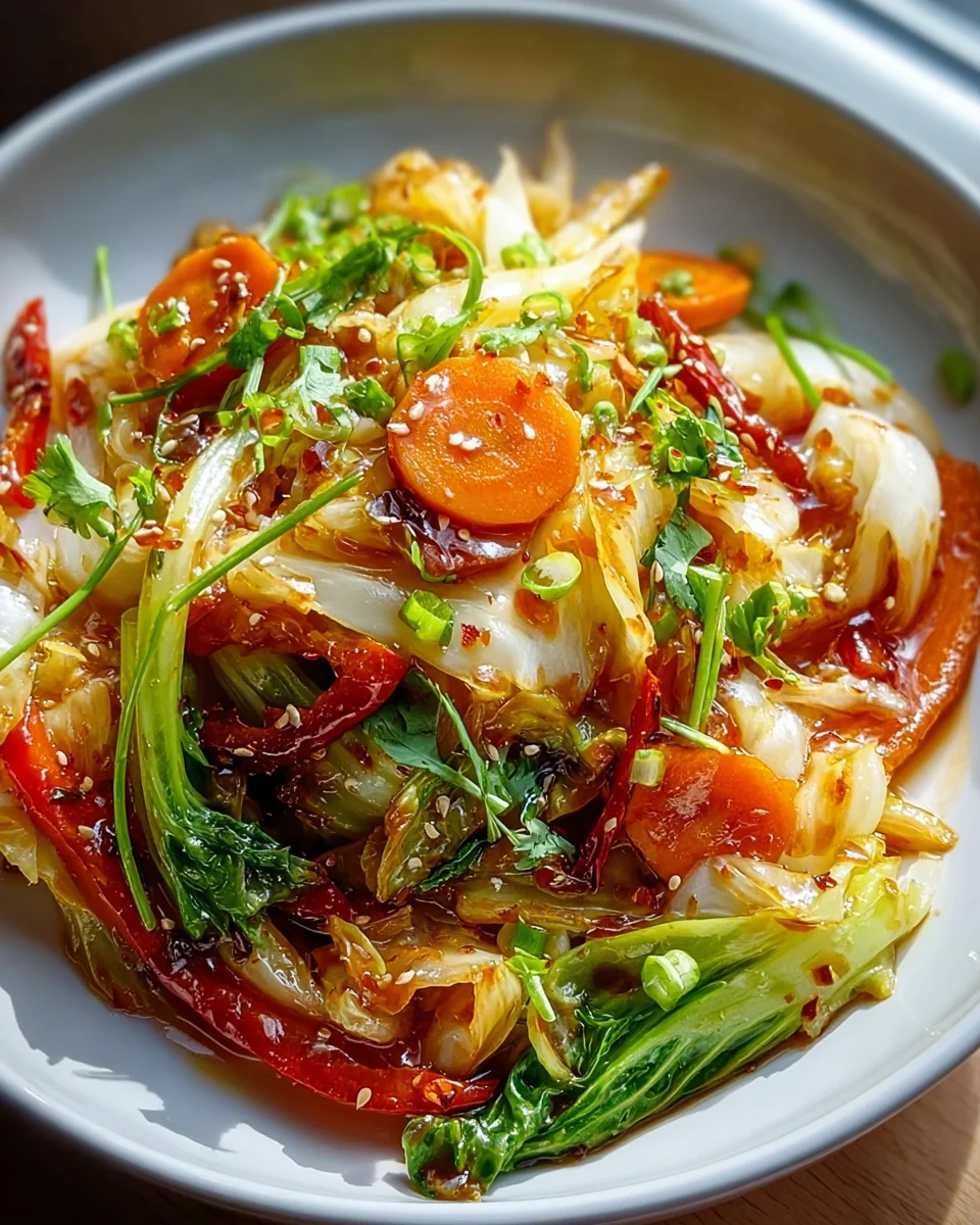 Köstliches Chinakohl Pfannengericht – Ultimatives Rezept entdecken!