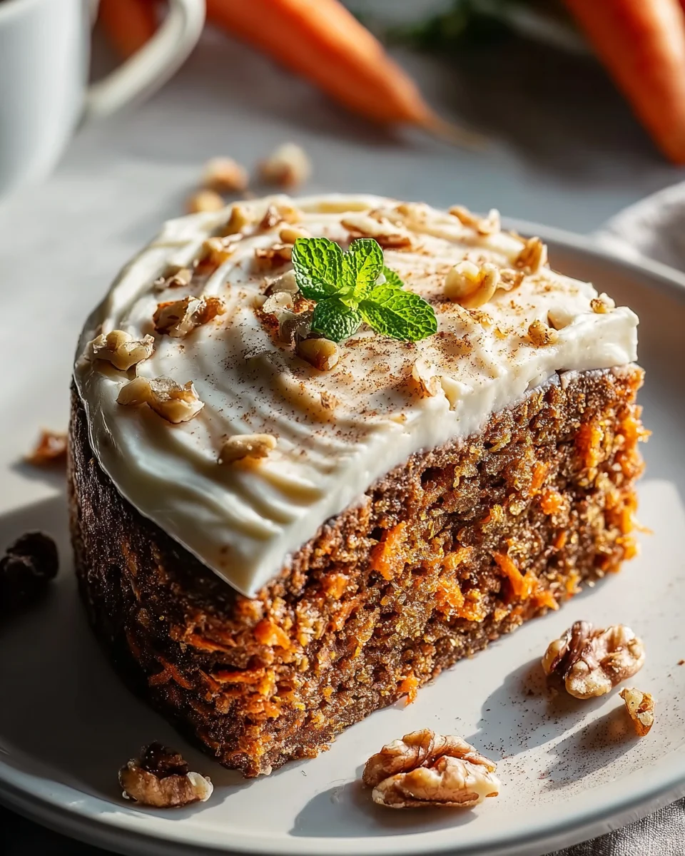 Glutenfreier Hafer-Carrot Cake ohne Mehl – Lecker & Gesund!