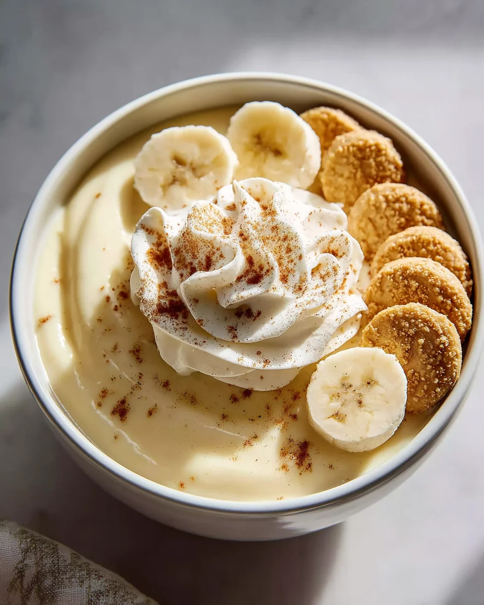 Gesunder Hüttenkäse-Bananenpudding – Einfach & Lecker