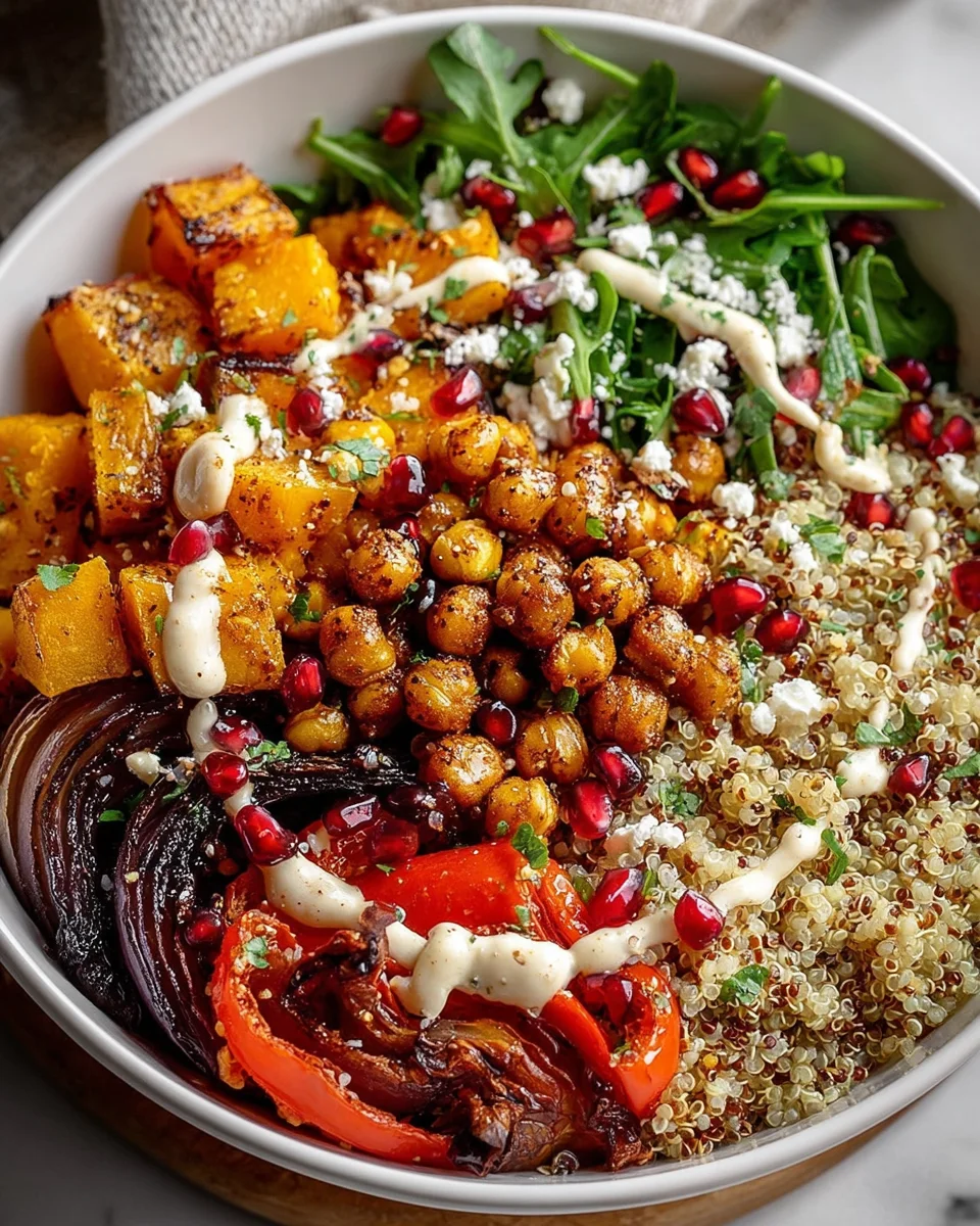 Winter Mediterranean Quinoa Bowl: Gesund & Herzhafter Genuss!