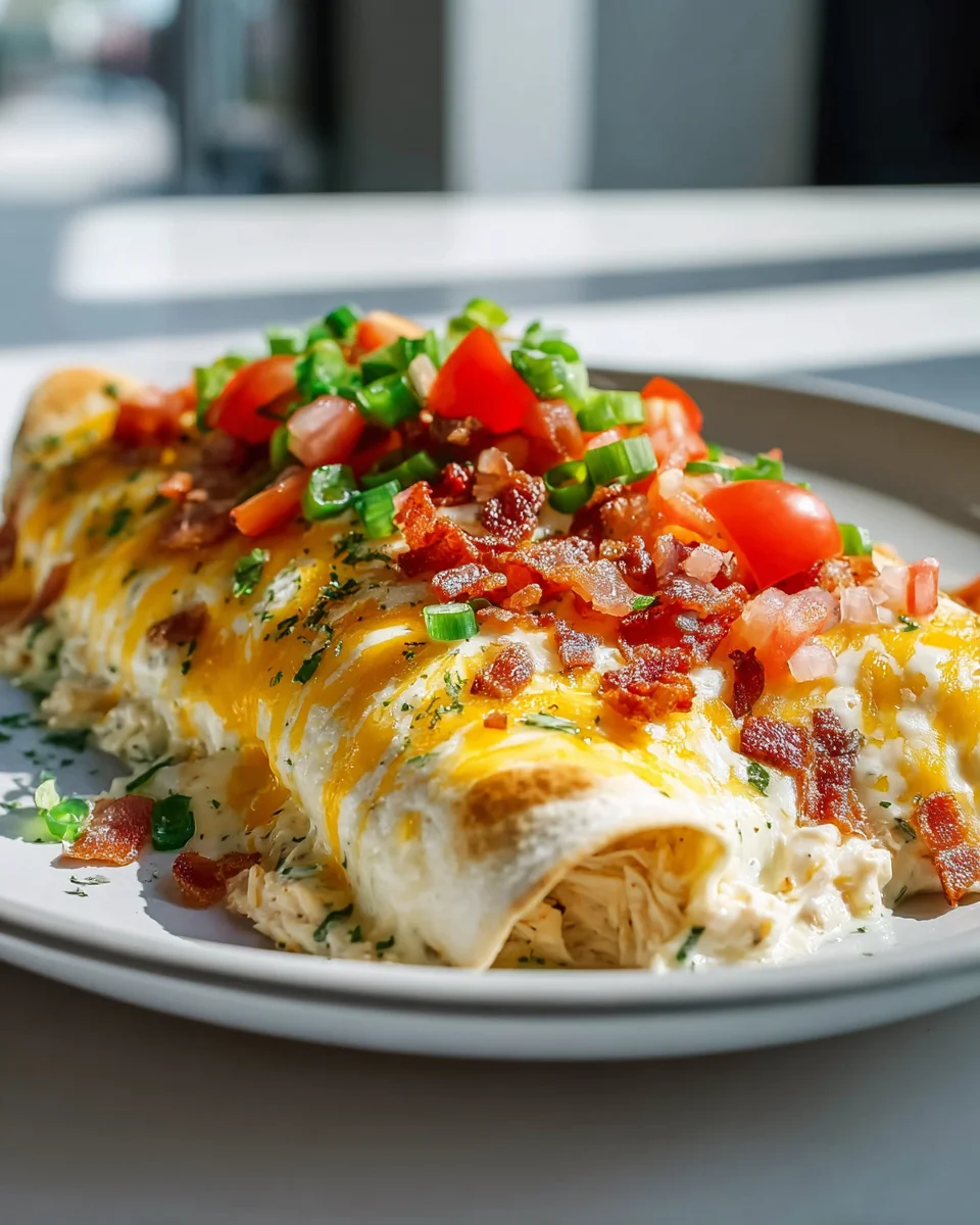 Jalapeno Popper Cheesy Chicken Enchiladas - Tex Mex Genuss!