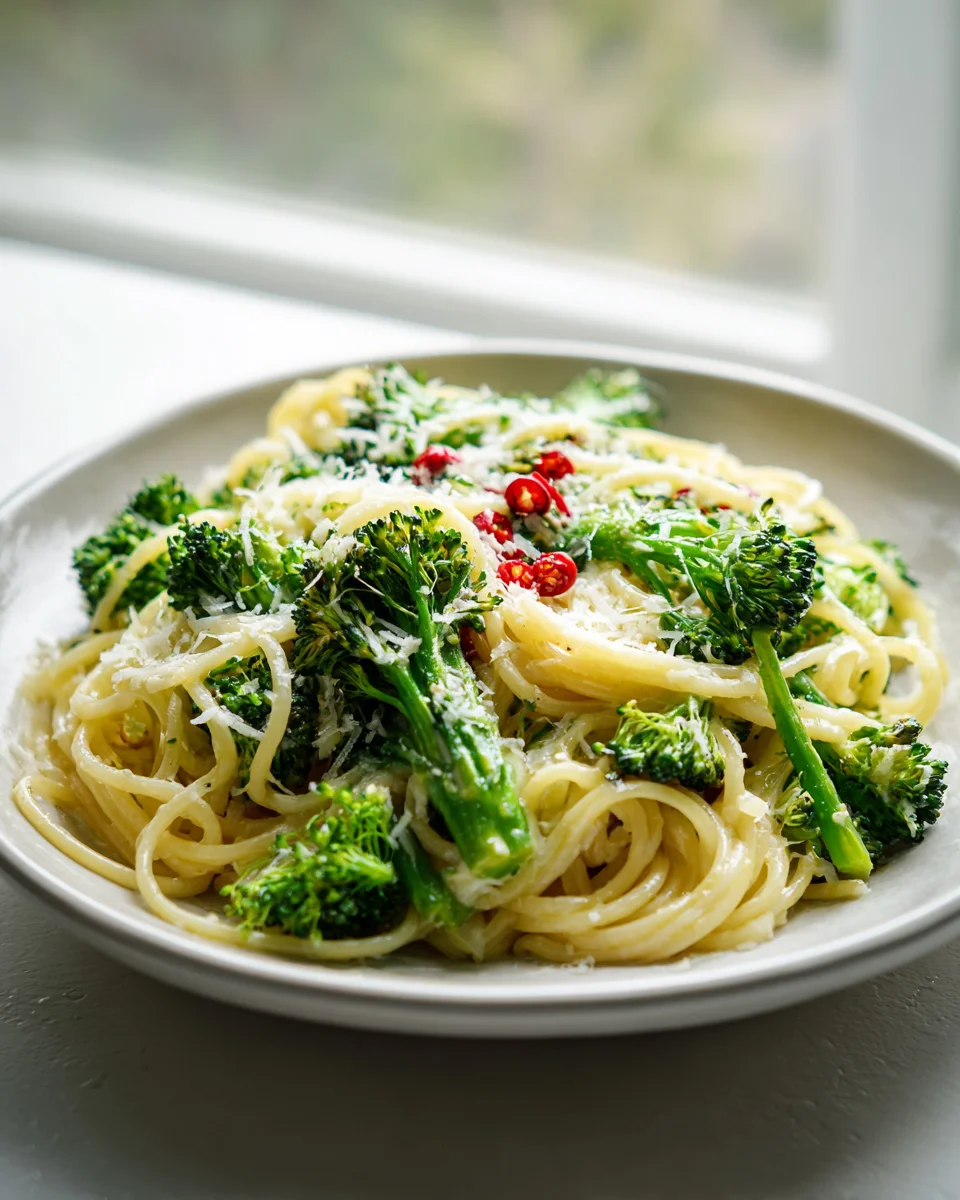 Spicy Brokkoli Pasta: Dein scharfes Pastaglück mit Parmesan